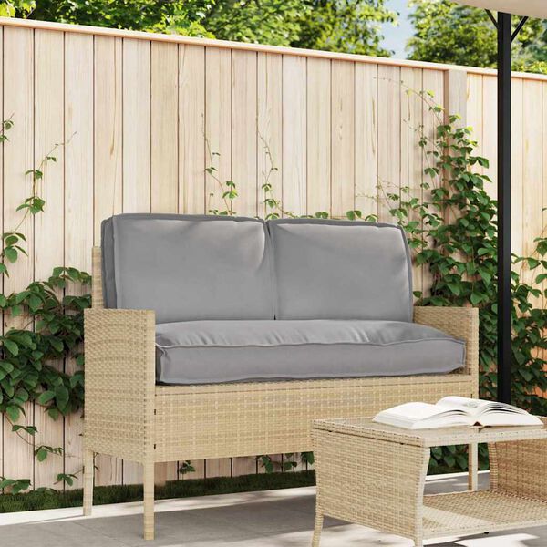 vidaXL P&aacute;rna k&eacute;szlet 3 pcs Sz&uuml;rke Oxford Sz&ouml;vet