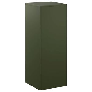 vidaXL N&ouml;v&eacute;ny&aacute;llv&aacute;ny Olajz&ouml;ld 30 x 30 x 80 cm Időj&aacute;r&aacute;s&aacute;ll&oacute; Ac&eacute;l