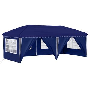 vidaXL Parti s&aacute;tor 575 x 288 x 245 cm K&eacute;k 210D Oxford ez&uuml;st bevonattal