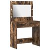 vidaXL &Ouml;lt&ouml;zk&ouml;dőasztal F&uuml;st&ouml;lt t&ouml;lgy 78,5 x 41 x 135 cm Szerelt Fa