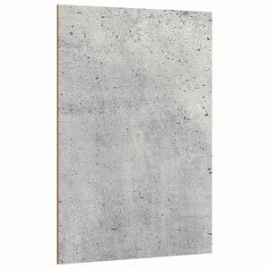 vidaXL Dekor Panelek 12 db Betonsz&uuml;rke 21 x 30 x 0,27 cm Szerelt Fa