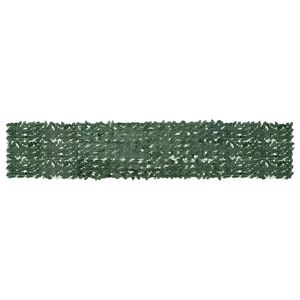 vidaXL s&ouml;t&eacute;tz&ouml;ld leveles erk&eacute;lyparav&aacute;n 400 x 75 cm