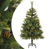 vidaXL csukl&oacute;p&aacute;ntos műkar&aacute;csonyfa tobozzal 150 cm