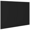 vidaXL fekete szerelt fa &aacute;gyfejt&aacute;mla 120x1,5x80 cm