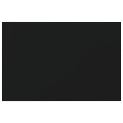 vidaXL 4 db fekete forgácslap könyvespolc 60 x 40 x 1,5 cm