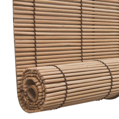 vidaXL barna bambuszroló 150 x 160 cm