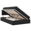 vidaXL LED t&aacute;rol&oacute;s &aacute;gy matraccal Fekete 120 x 200 cm B&aacute;rsony