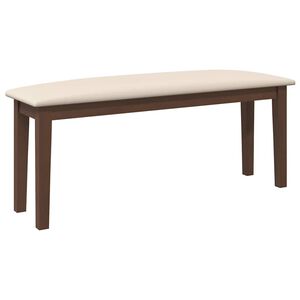vidaXL barna t&ouml;m&ouml;rfa gumib&oacute;l pad 110 cm
