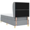 vidaXL Boxspring &aacute;gy matraccal S&ouml;t&eacute;tsz&uuml;rke 90x190 cm Sz&ouml;vet sz&ouml;vet