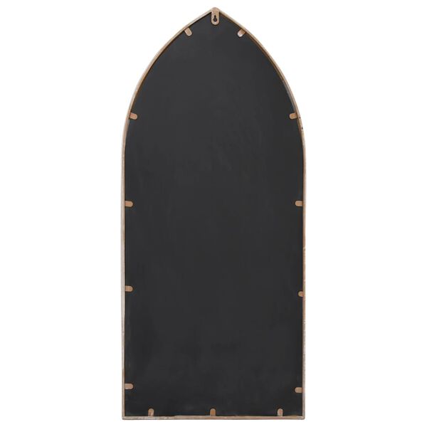 vidaXL homokszínű vas tükör beltéri használatra 100 x 45 cm