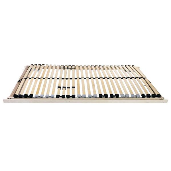 vidaXL Lécalap Barna 100 x 190 cm Tömör bükkfa