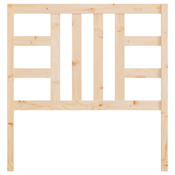 vidaXL t&ouml;m&ouml;r fenyőfa &aacute;gyfejt&aacute;mla 96 x 4 x 100 cm