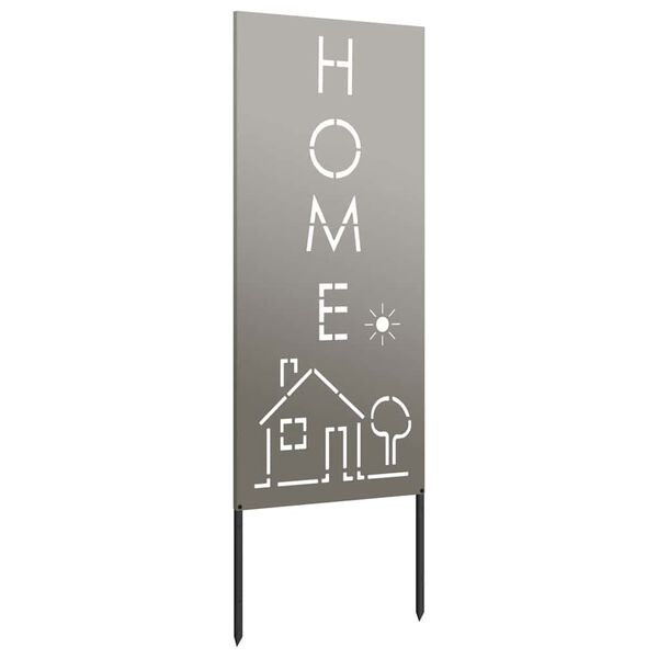 vidaXL Kertv&eacute;dő v&aacute;szon Rozsd&aacute;s 50 x 140 cm Időj&aacute;r&aacute;s&aacute;ll&oacute; ac&eacute;l