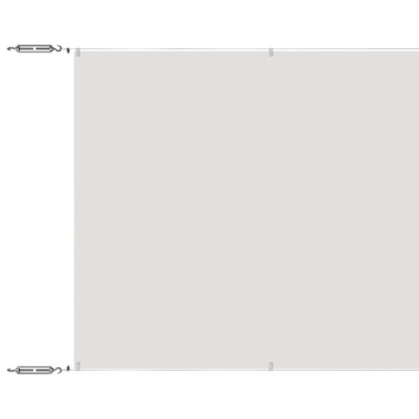 vidaXL feh&eacute;r oxford-sz&ouml;vet f&uuml;ggőleges napellenző 180 x 1200 cm