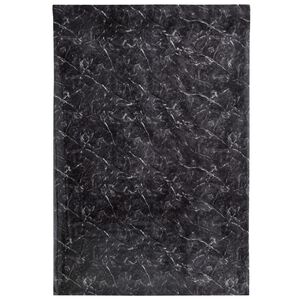 vidaXL &ouml;ntapad&oacute;s m&aacute;rv&aacute;nyfekete PVC b&uacute;tormatrica 90 x 500 cm