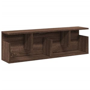 vidaXL barna t&ouml;lgy sz&iacute;nű szerelt fa fali szekr&eacute;ny 100 x 20 x 30 cm