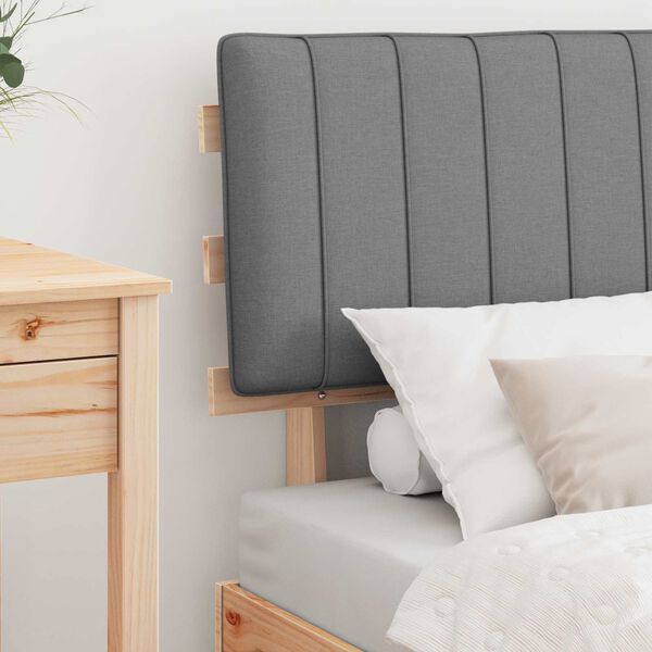 vidaXL &Aacute;gykeret K&aacute;rpitozott Fejt&aacute;ml&aacute;val Vil&aacute;gossz&uuml;rke 80 x 200 cm