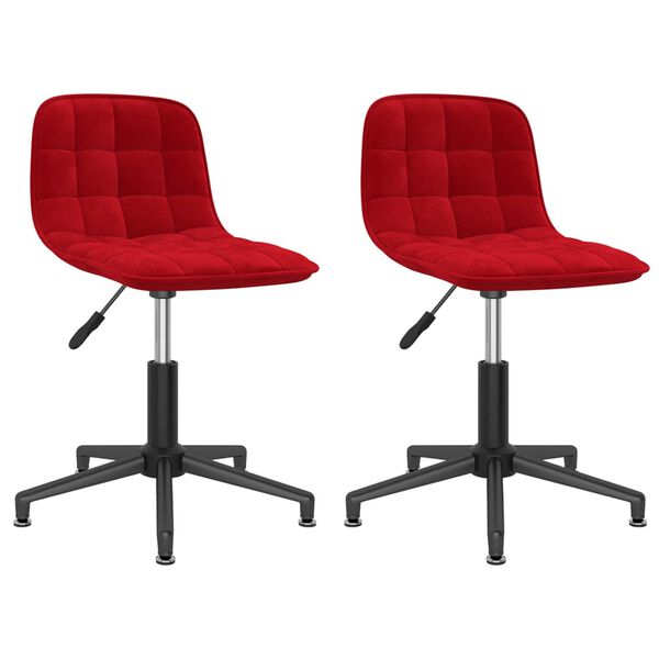 vidaXL 2 db bord&oacute; b&aacute;rsony forg&oacute; &eacute;tkezősz&eacute;k