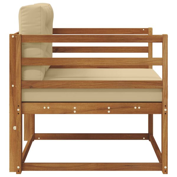 vidaXL K&uuml;lt&eacute;ri k&ouml;z&eacute;pső kanap&eacute; T&ouml;m&ouml;r Ak&aacute;cfa Term&eacute;szetes