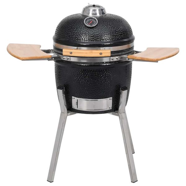 Kamado Barbecue Grill F&uuml;st&ouml;lő Ker&aacute;mia 33 cm