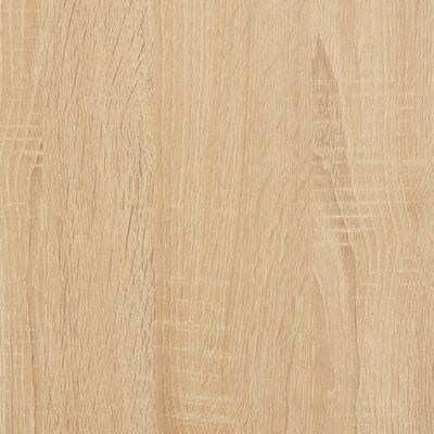 vidaXL sonoma-tölgyszínű szerelt fa faliszekrény 60 x 36,5 x 35 cm