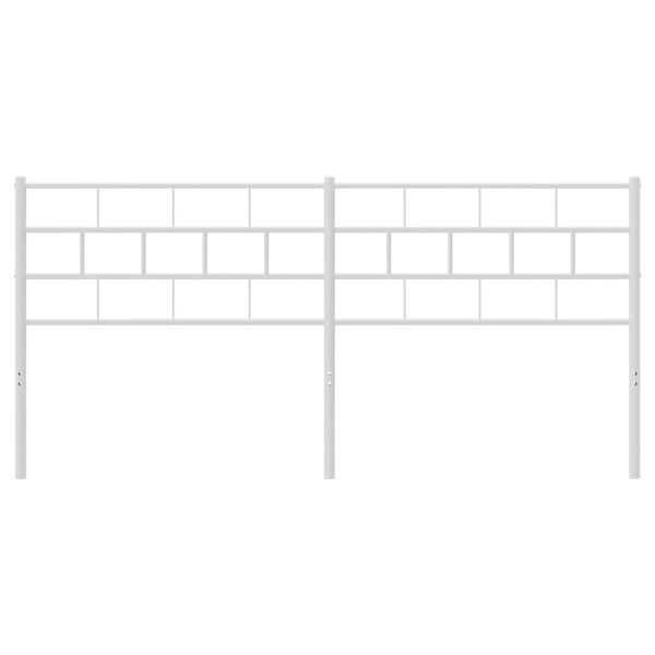 vidaXL feh&eacute;r f&eacute;m csere fejt&aacute;mla 180 cm