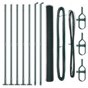 vidaXL Ker&iacute;t&eacute;soszlop Z&ouml;ld