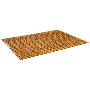 vidaXL F&uuml;rdőszobai szőnyegek Term&eacute;szetes 105 x 160 cm T&ouml;m&ouml;r Ak&aacute;cfa