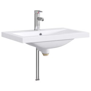 vidaXL F&uuml;rdőszobai mosd&oacute;kagyl&oacute; Kr&oacute;msz&iacute;nű 61 x 40 x 16,5 cm F&eacute;m