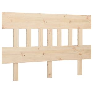 vidaXL t&ouml;m&ouml;r fenyőfa &aacute;gyfejt&aacute;mla 163,5x3x81 cm