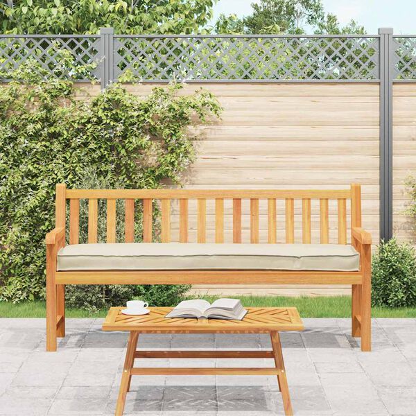 vidaXL Raklap P&aacute;rna Kr&eacute;m 180 x 40 x 8 cm Oxford Sz&ouml;vet