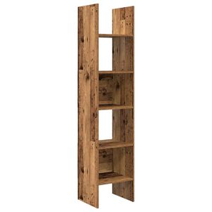 vidaXL K&ouml;nyvespolc 5 szintes 40 x 35 x 180 cm Szerelt Fa &Ouml;reg fa
