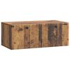 vidaXL Fali TV szekr&eacute;ny 78,5 x 41 x 30 cm Antik Fa Szerelt Fa