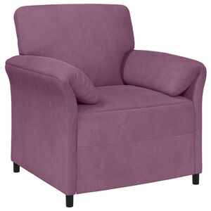 vidaXL 1 szem&eacute;lyes kanap&eacute; Lila 88 x 83 x 95 cm B&aacute;rsony