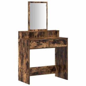 vidaXL &Ouml;lt&ouml;zk&ouml;dőasztal F&uuml;st&ouml;lt t&ouml;lgy 79 x 41 x 140 cm Szerelt Fa