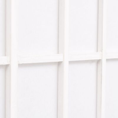 vidaXL 3 paneles, fehér, japán stílusú paraván 120 x 170 cm