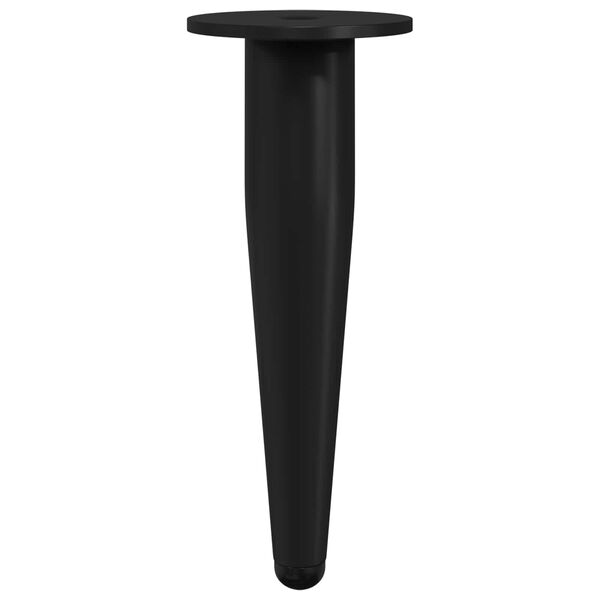 vidaXL B&uacute;tor l&aacute;bak 2 pcs Fekete &Oslash; 40 x 98 mm Vas