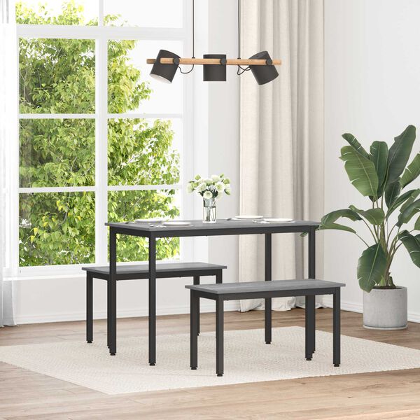 vidaXL pad Sz&uuml;rke Sonoma 80 x 35 x 45 cm Faanyag