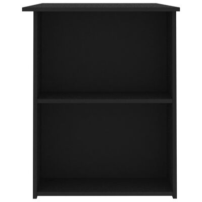 vidaXL fekete forgácslap íróasztal 110 x 60 x 73 cm