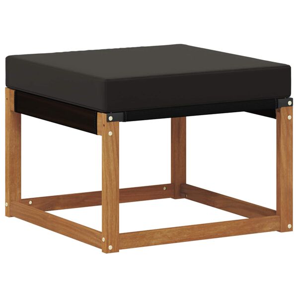 vidaXL K&uuml;lt&eacute;ri l&aacute;btart&oacute; T&ouml;m&ouml;r ak&aacute;cfa &eacute;s Textilene sz&ouml;vet Term&eacute;szetes