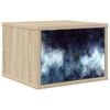vidaXL Fali &eacute;jjeli szekr&eacute;ny RAALTE Sonoma T&ouml;lgy 36 x 33 x 25 cm