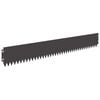 vidaXL Fűszeg&eacute;lyez&eacute;s 30 db 103 x 15 cm Ac&eacute;l Fekete