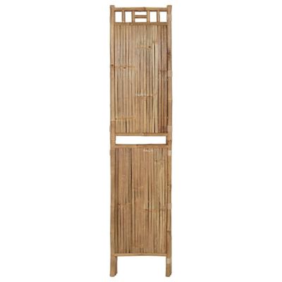 vidaXL 4 paneles bambusz térelválasztó 160 x 180 cm