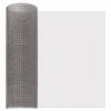 vidaXL H&aacute;l&oacute;s K&eacute;pernyő 40 x 500 cm 3 Mesh Rozsdamentes ac&eacute;l 201 Ez&uuml;st