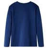 Tengerészkék hosszú ujjú gyerekpóló 92