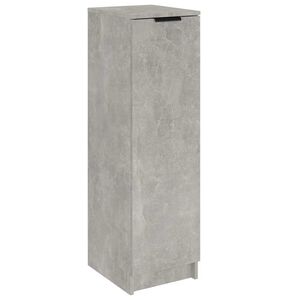vidaXL betonsz&uuml;rke szerelt fa cipősszekr&eacute;ny 30 x 35 x 100 cm