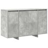 vidaXL Sz&eacute;f Beton Sz&uuml;rke 120 x 41 x 75 cm Szerelt Fa