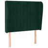vidaXL s&ouml;t&eacute;tz&ouml;ld b&aacute;rsony fejt&aacute;mla sz&aacute;rnyakkal 93 x 23 x 118/128 cm