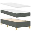 vidaXL Boxspring &aacute;gy matraccal S&ouml;t&eacute;tsz&uuml;rke 90x190 cm Sz&ouml;vet sz&ouml;vet