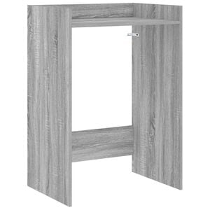 vidaXL Mos&oacute;g&eacute;p Szekr&eacute;ny Sz&uuml;rke Sonoma 67,5 x 48 x 97 cm Szerelt fa